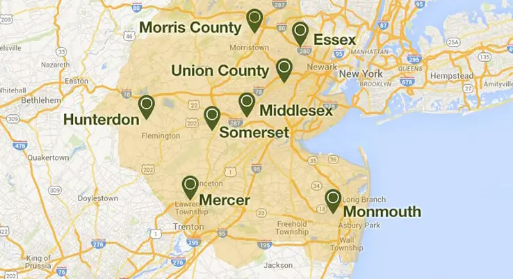 north central new jersey