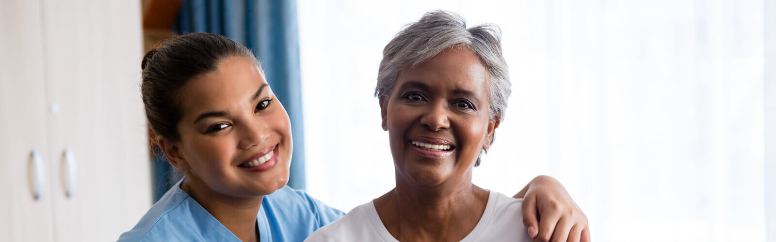 caregiver and patient